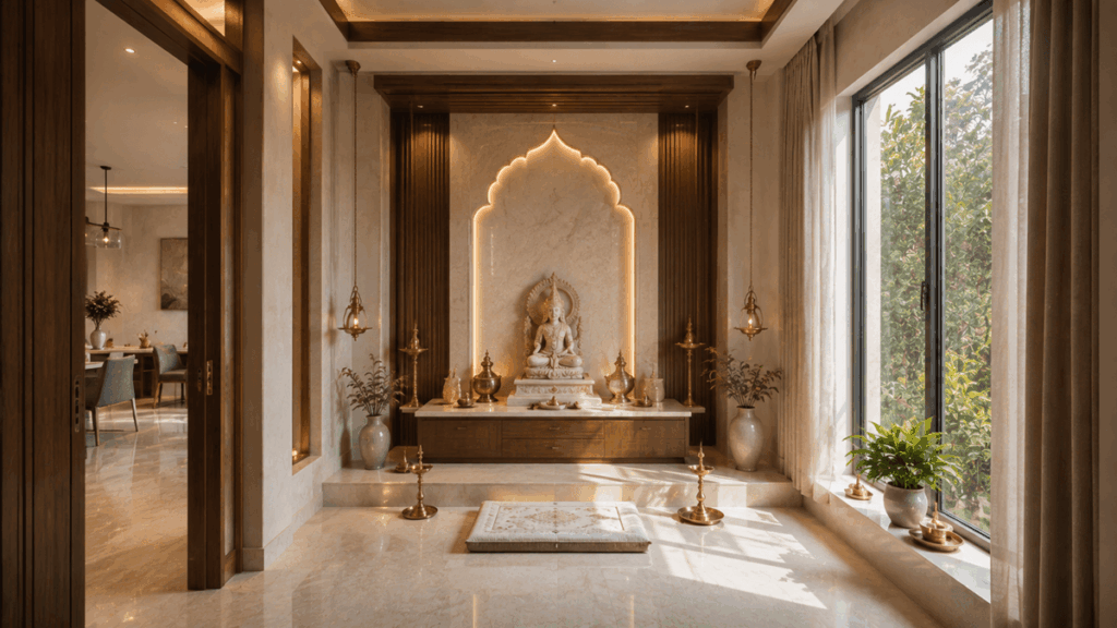 North east pooja room Vastu for south facing house