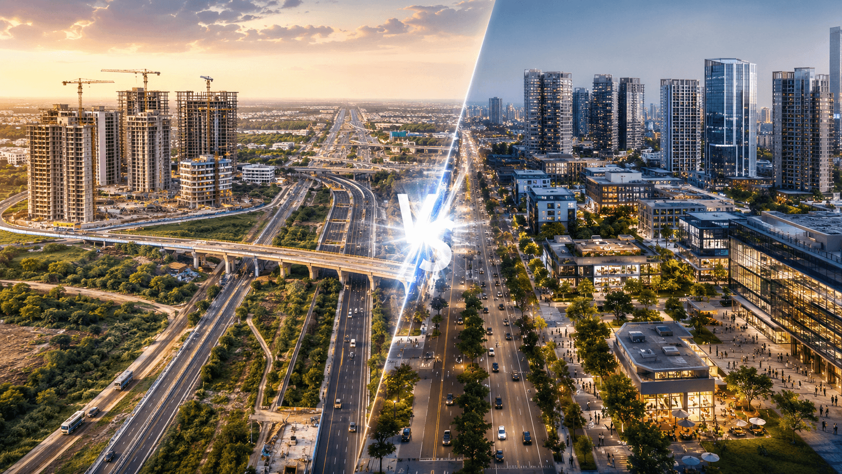 Sohna vs New Gurgaon