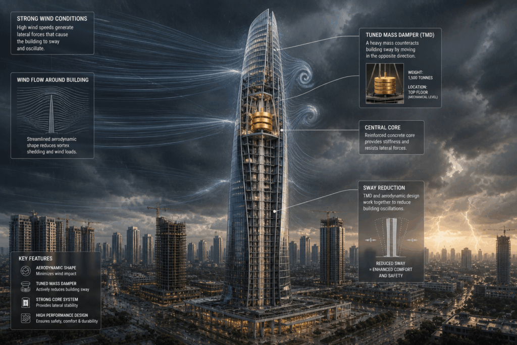 Wind Sway and Structural Engineering Challenges