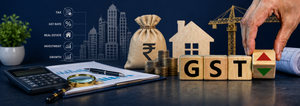 GST investment and real estate growth