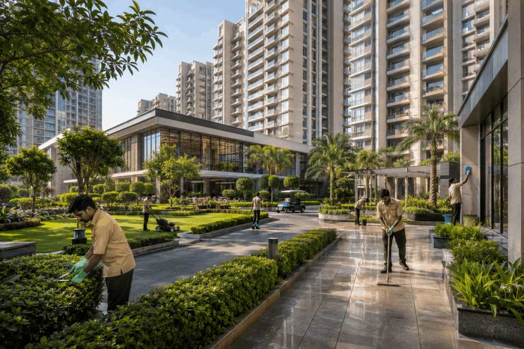 Luxury urban residential complex