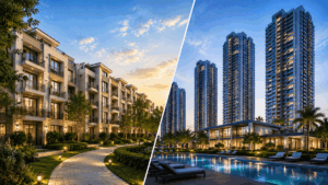 Low-Rise vs High-Rise Apartments in Gurugram: The Ultimate Homebuyer Guide