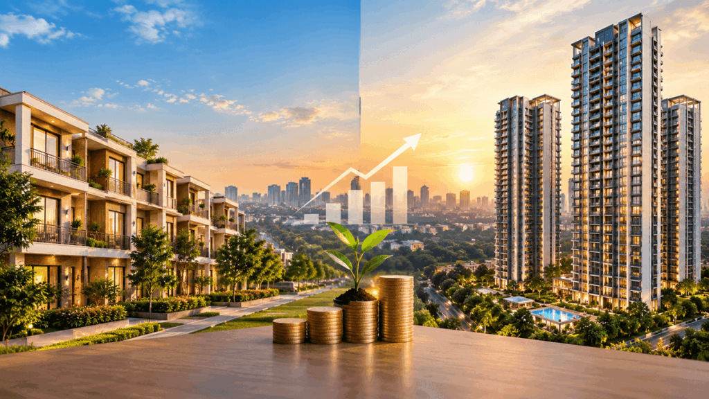 Low-Rise vs High-Rise Property in Gurgaon