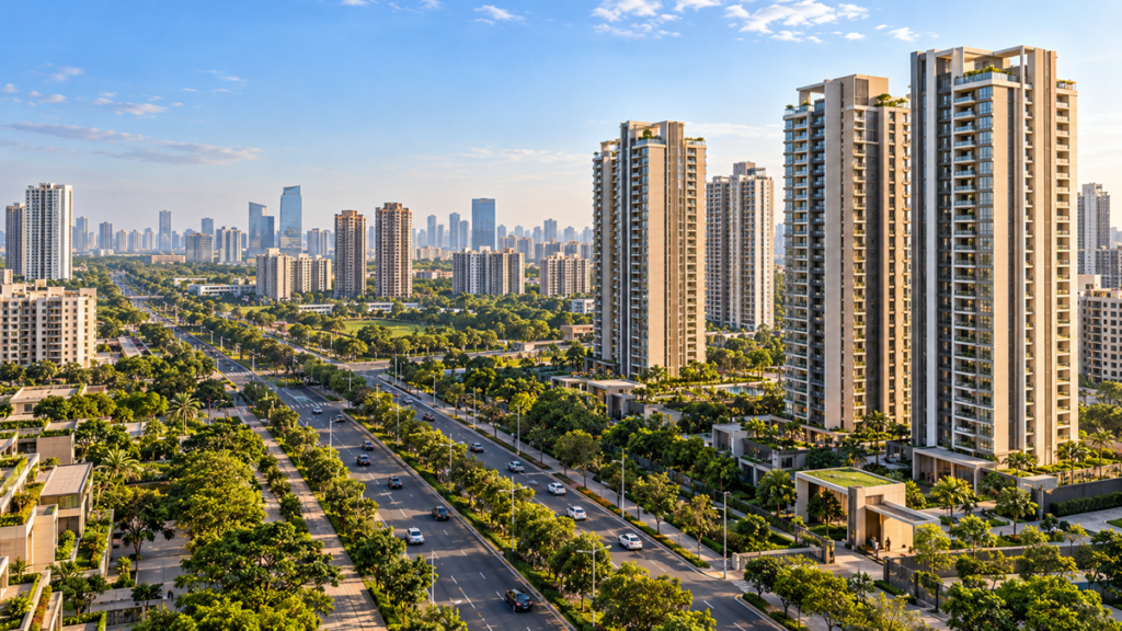 Gurugram residential neighbourhood connectivity