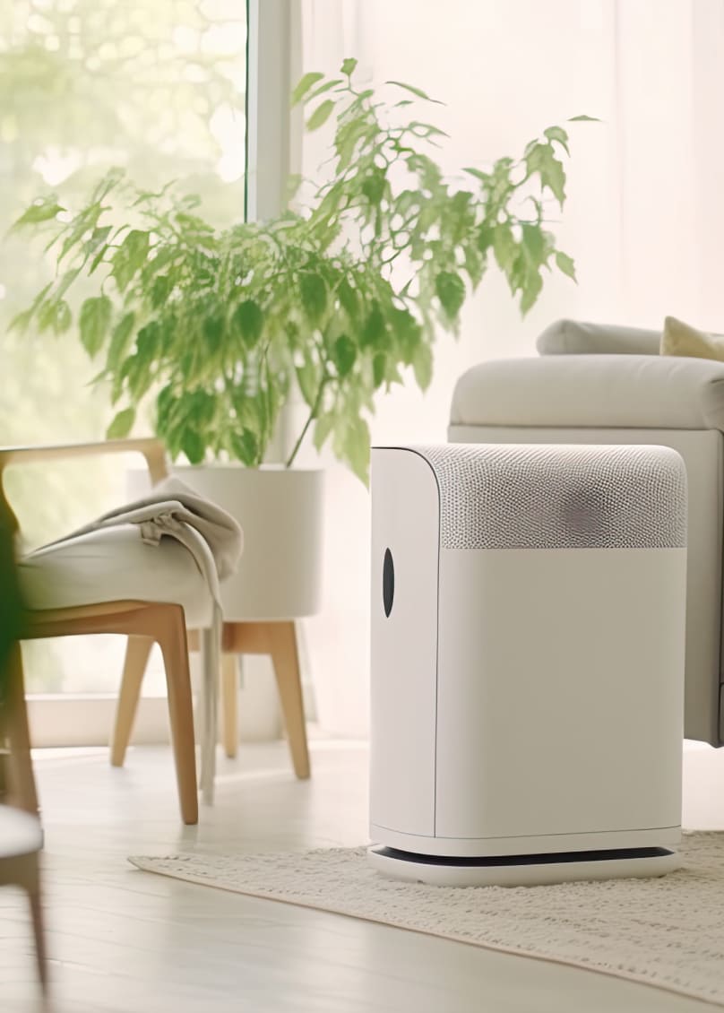 Air purifiers in the property